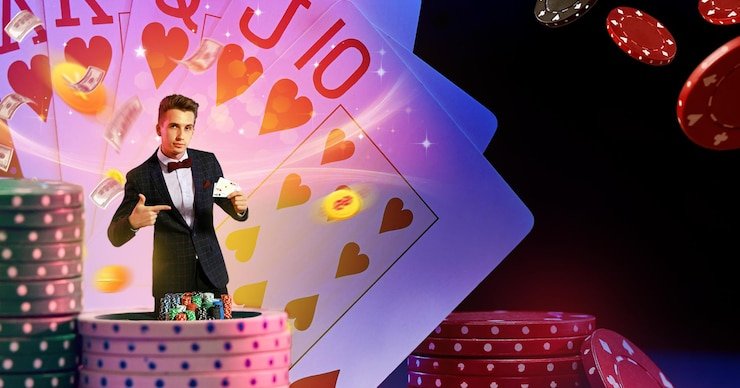 Dealer profesional di meja blackjack slottoto M-World Championship